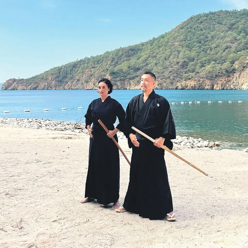 Samuray eğitimi aldım