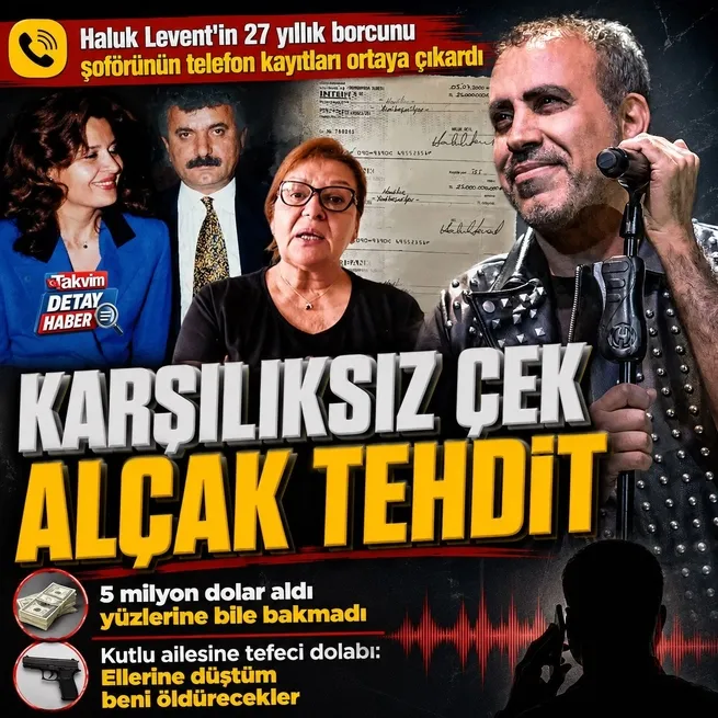Haluk Levent hakkında şok suçlama: 5 milyon dolarımızı aldı, silahla tehdit etti!