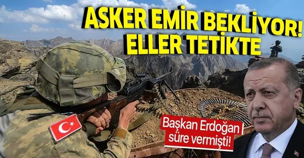 Başkan Erdoğan süre vermişti! Asker İdlib için emir bekliyor