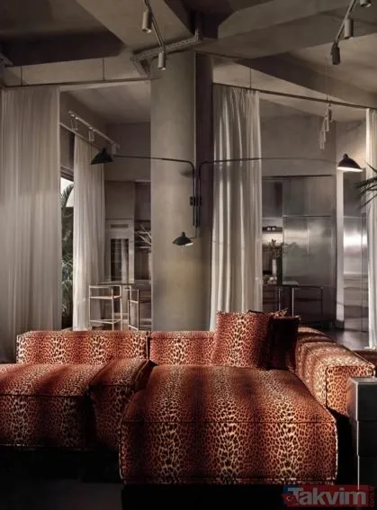 Leoparlı koltuk ve yataktaki ayna olay oldu! Serenay Sarıkaya'nın evi olay oldu! "Banu Alkan görmesin kıskanır" - 3