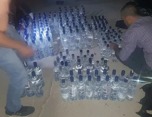 Ankara’da sahte içki operasyonu