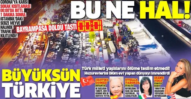 Sokaga Cikma Kisitlamasi Bitti Istanbul Bayrampasa Hali Doldu Tasti Takvim