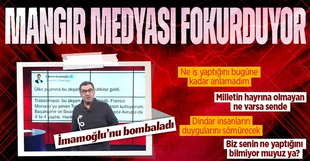 Fondaş TELE1'de Enver Aysever İBB Başkanı Ekrem İmamoğlu'nu bombaladı: Ne iş yaptığını bugüne kadar anlamadım