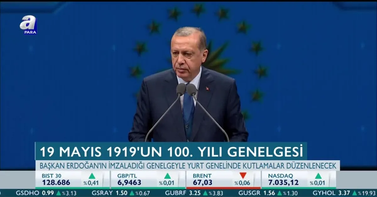 Erdoğan'dan 19 Mayıs genelgesi