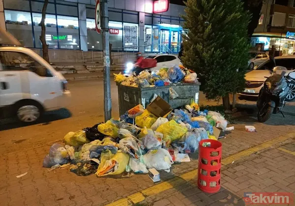 CHP'li belediyelerdeki işçiler greve gitti! İstanbul'da 90 esintileri Kartal'da çöp dağları: "Nefes alamıyoruz, mikrop soluyoruz" - 16