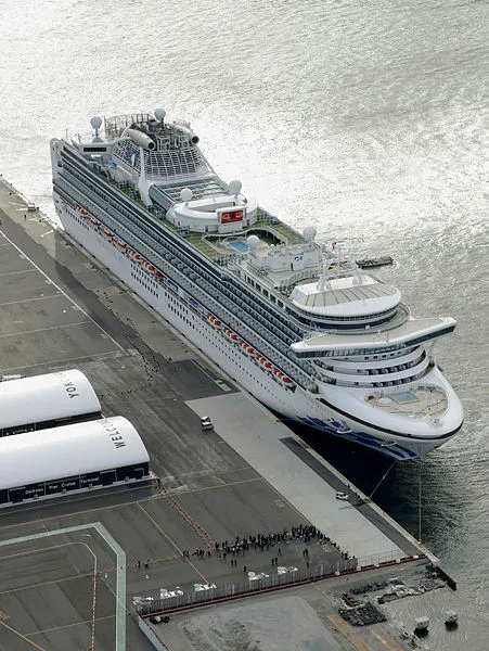 Japonya'da karantinaya alınan cruise gemisinde Koronavirüs vakası 130'a çıktı-2
