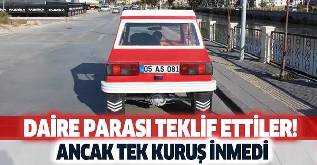 Daire parası teklif ettiler elinin tersiyle itti! 1975 model bu aracı gören bir kez daha bakıyor