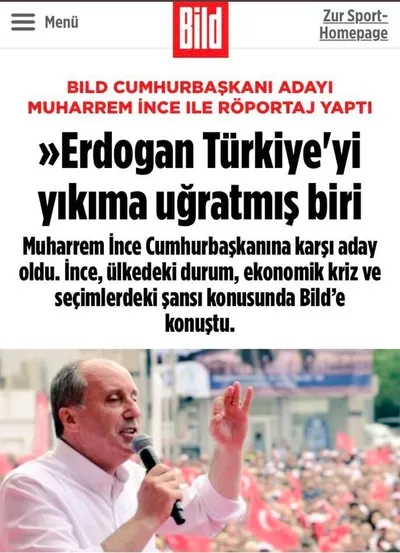Erdoğan düşmanlığı Alman Bild'e Türkçe öğretti-1
