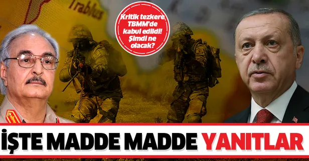 Libya tezkeresi TBMM'de kabul edildi! Şimdi ne olacak? Türkiye, Libya'da hangi ülkelerle karşı karşıya gelecek?