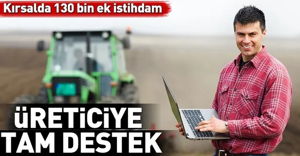 Üreticiye tam destek