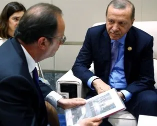 Cumhurbaşkanı Erdoğan’dan liderlere anlamlı hediye!
