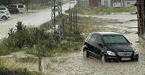 Ağrı ve Iğdır’da sağanak etkili oldu