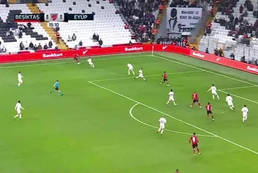 İZLE | Beşiktaş 1-0 Eyüpspor ⚽ GOL: Salih Uçan