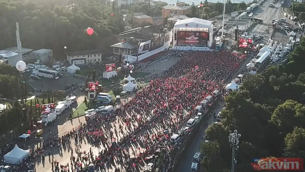 Milyonlar 15 Temmuz Şehitler Köprüsü'ne akın etti - 49