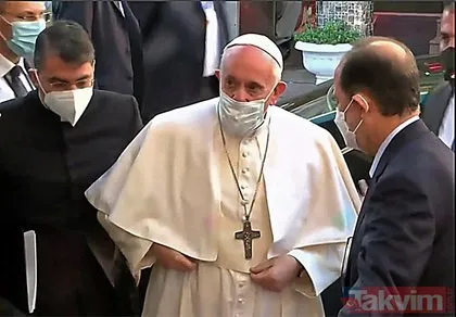 SON DAKİKA: Irak’ta kırmızı alarm! Papa Sistani’yle görüştü