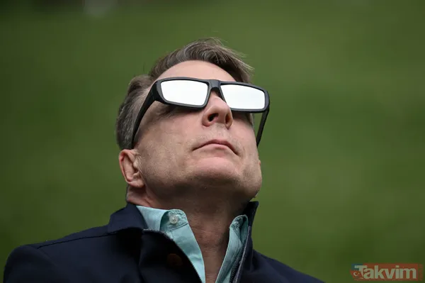 2024 yılının ilk tam Güneş tutulması ABD'de gerçekleşti | Milyonlarca kişi yakından takip etti! İşte o renkli anlar... - 33