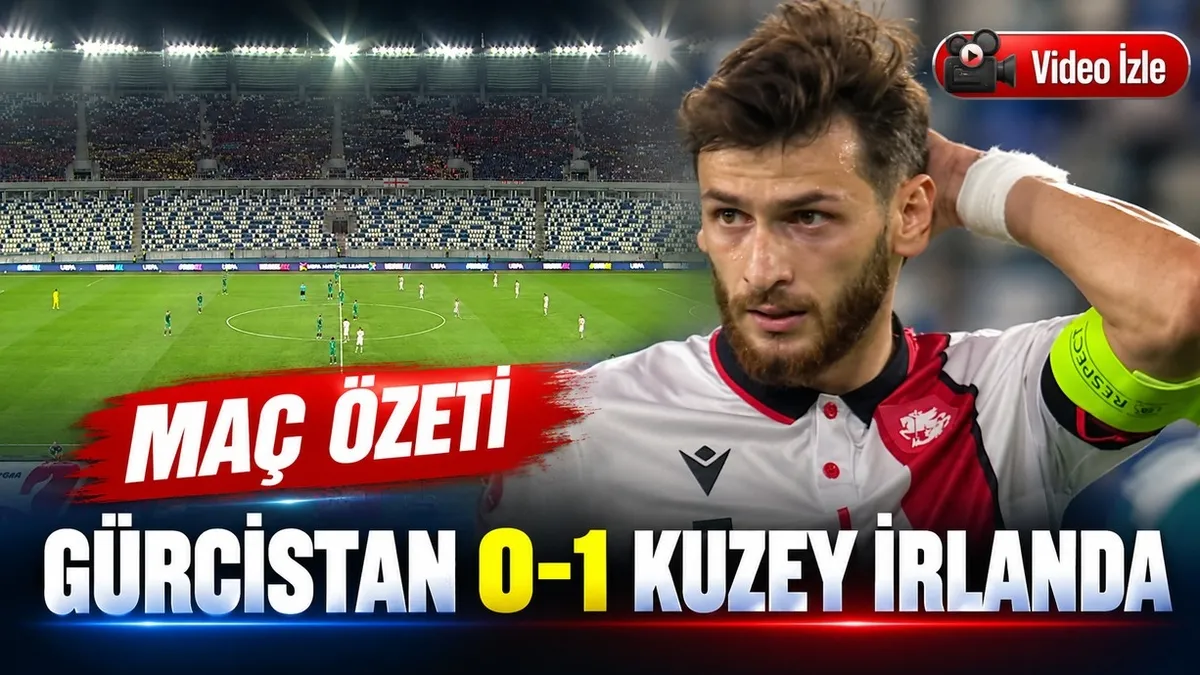 Gürcistan 0-1 Kuzey İrlanda | Maçın özet görüntüleri