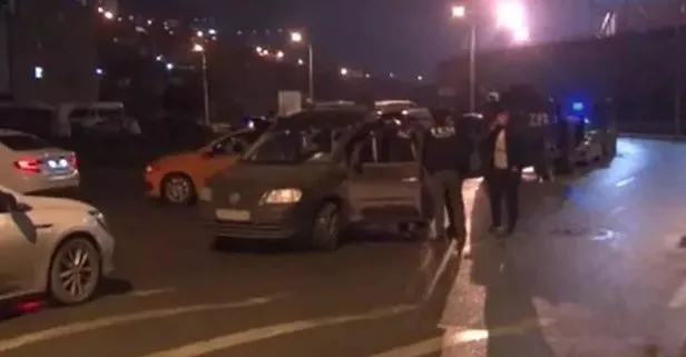 Başakşehir’de polise alçak saldırı! Maskeli saldırgan ateş açtı