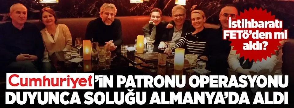 Atalay operasyon öncesi Almanya'ya kaçmış