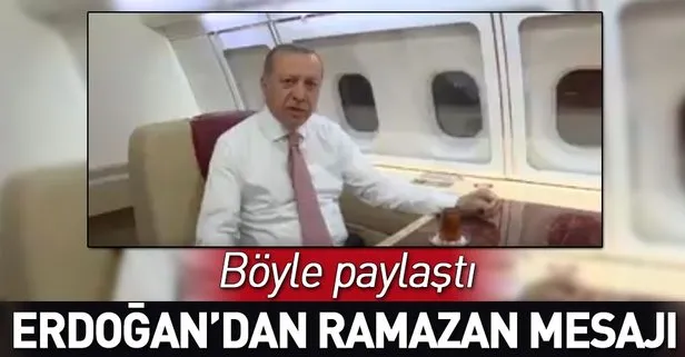 Cumhurbaşkanı Erdoğan’dan Ramazan mesajı
