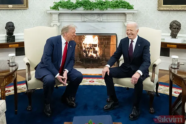 Biden, seçim zaferinden ötürü Trump'ı kutladı. Görüşmenin basına açık bölümünde Trump, "Politika zordur ve güzel bir dünya değildir. Ama bugün güzel" dedi.