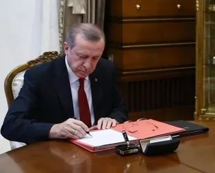 Cumhurbaşkanı Erdoğan 3 üniversiteye rektör atadı