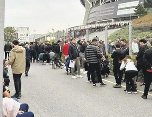 Kombine için sabahladılar