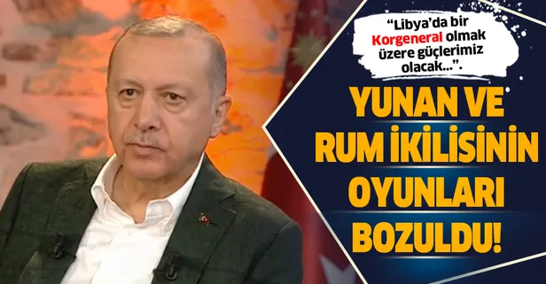 Başkan Recep Tayyip Erdoğan: Libya'da bir Korgeneral olmak üzere güçlerimiz olacak