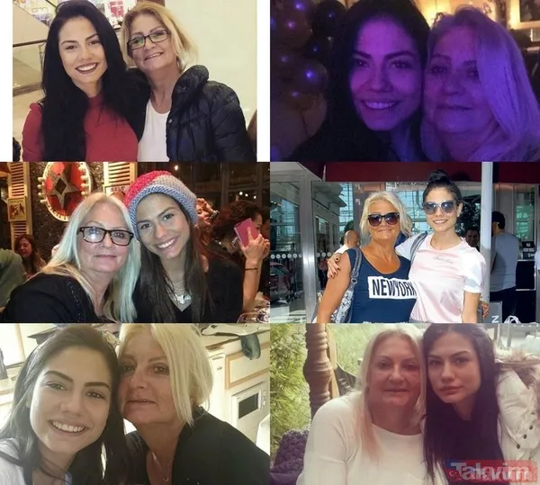 Burcu Özberk annesinin gençliğinin kopyası genetik kodlar iş başında! Burcu Özberk'in annesini görenler Burcu'yu unuttu - 14