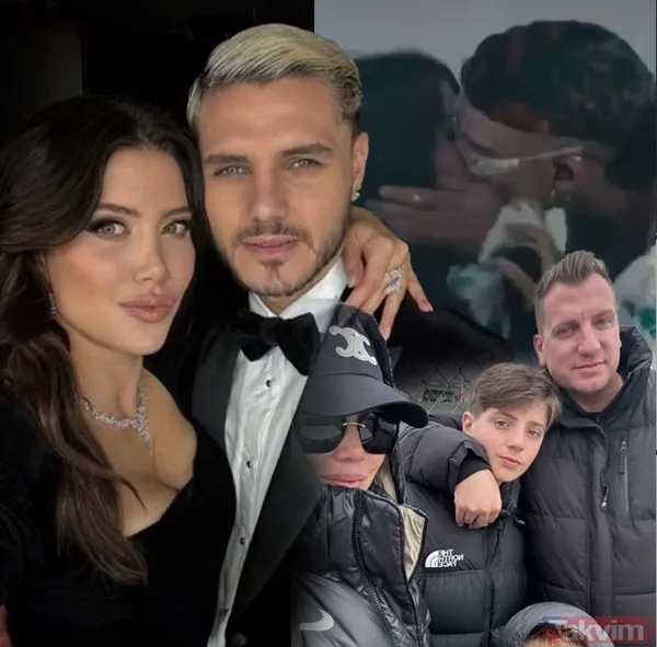 Galatasaraylı Icardi işte şimdi kahroldu! Sahnede başkasıyla öpüşen Wanda Nara şimdi de eski eşi Maxi Lopez'le... - 1
