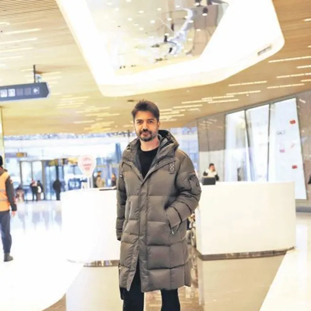 Soğuk havayı takmadı!