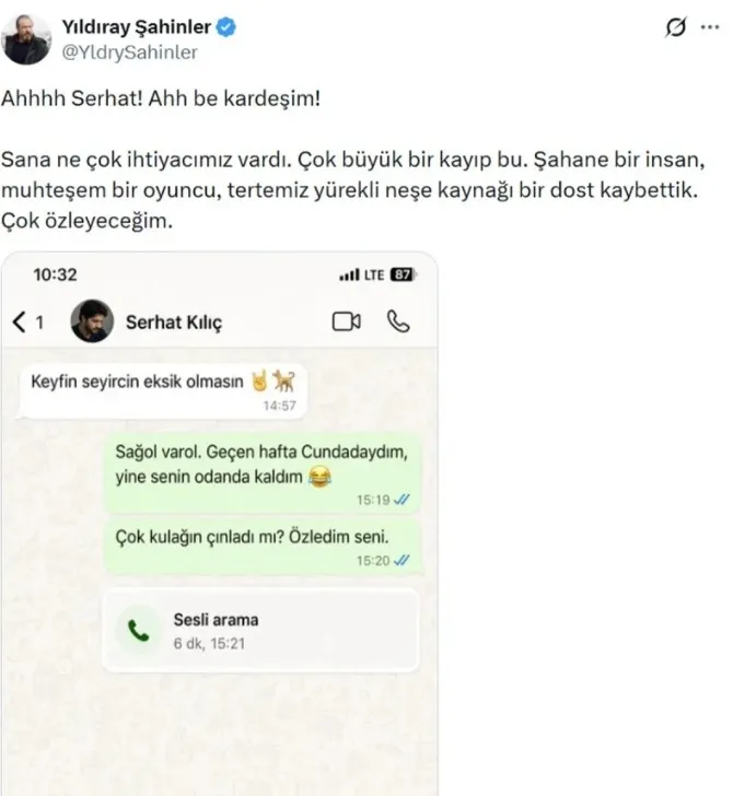 1788702047593.jpeg Serhat Mustafa Kılıç'ın ölümünün ardından iki ayrı tepki: Şoray Uzun bilgi kirliliğine, Yıldıray Şahinler “yapay zekâ” iddialarına karşı çıktı-3