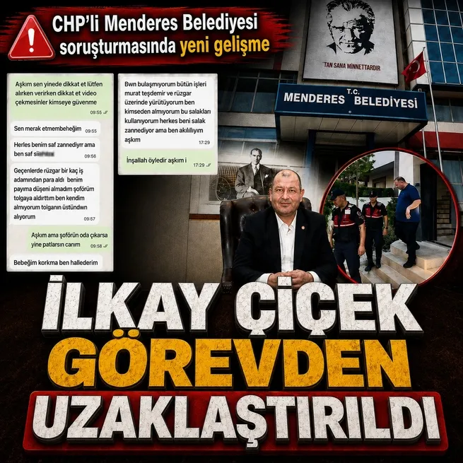 İçişleri Bakanlığı duyurdu! Menderes Belediye Başkanı İlkay Çiçek görevden uzaklaştırıldı