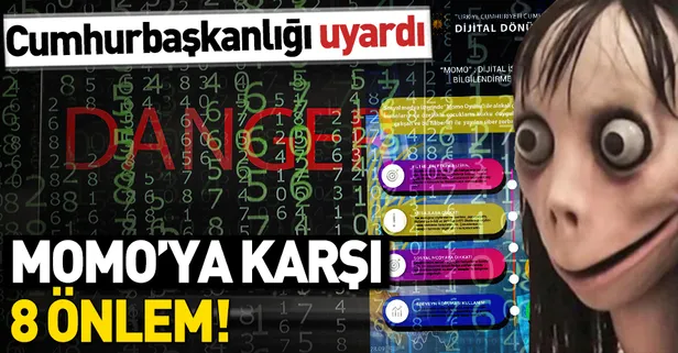 Cumhurbaşkanlığı'ndan Momo'ya karşı 8 önlem