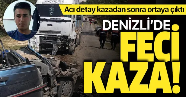 Denizli'de feci kaza! Düğün hazırlığındayken kazada öldü