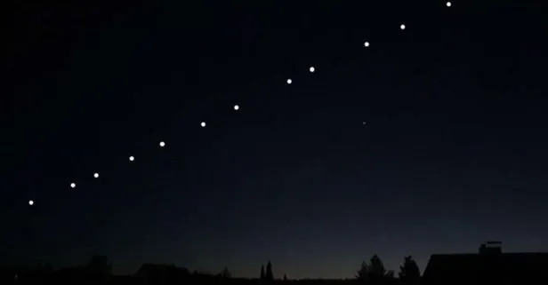 24 Temmuz Yıldız kayması mı var? Gökyüzünde neler oluyor son dakika? Havada görülen cisimler ne? Gökyüzünde sıralı ışıklar, Starlink YILDIZ TRENİ NEDİR?