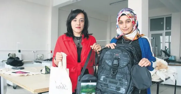 Öğretmenliği bıraktı tekstilci oldu