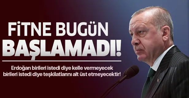 Fitne bugün başlamadı