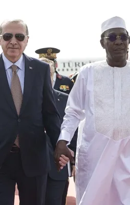 Cumhurbaşkanı Erdoğan Çad'da