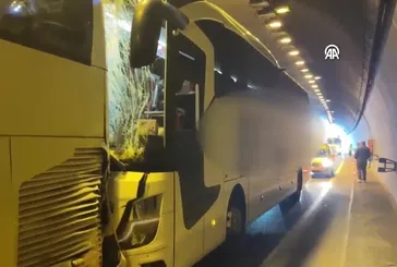 Anadolu Otoyolu'nda zincirleme trafik kazasında 14 kişi yaralandı