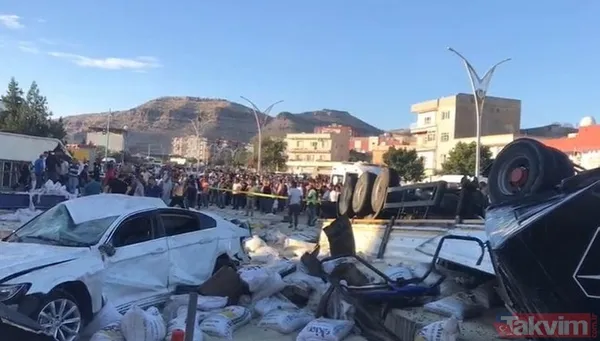 Mardin Derik'te katliam gibi trafik kazası: Onlarca kişi hayatını kaybetti! Şehit polis memuru bir hafta önce atanmıştı - 5