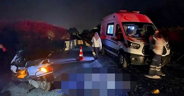 İzmir’de motosiklet devrildi: 1 ölü, 1 yaralı