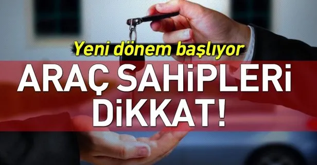 İkinci el araç satışında önemli düzenleme!