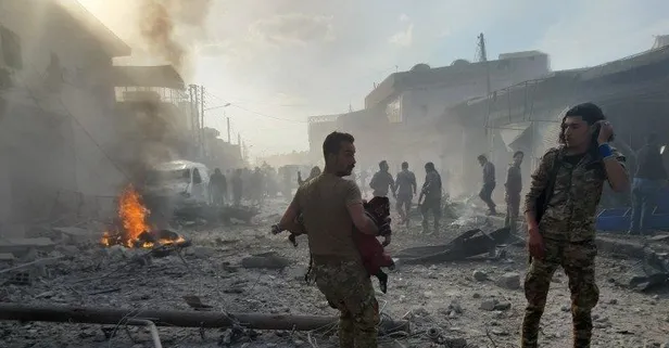 Teröristler yine saldırdı