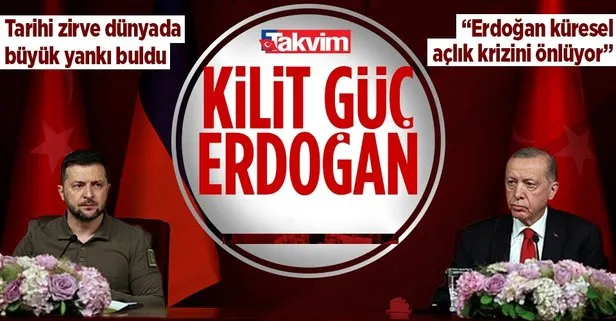 Tarihi zirve! Başkan Erdoğan’ın Zelenski ile yaptığı görüşme tüm dünyada yankı buldu