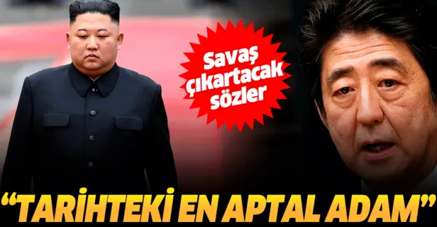 Kuzey Kore'den Japonya'ya "balistik füze" tepkisi: Tarihteki en aptal adam