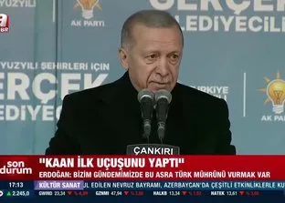 Başkan Erdoğan’dan Çankırı mitinginde önemli açıklamalar
