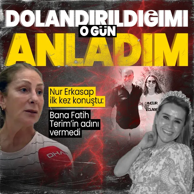Fatih Terim Fonu adı altındaki dolandırıcılıkta yeni detay! Nur Erkasap: Seçil Erzan telefonu kapattığı gün dolandırıldığımı anladım