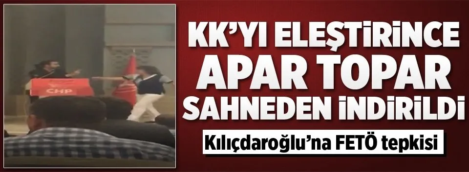 CHP’li gençten tepki: Kılıçdaroğlu’ndan utanıyorum