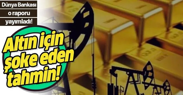 Dünya Bankası petrol ve altın tahminlerini açıkladı